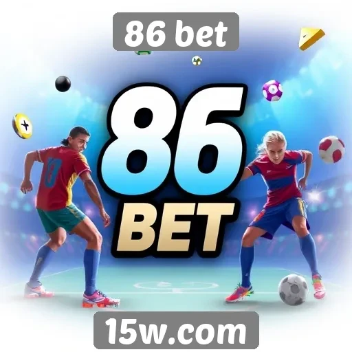 Variedade de jogos disponíveis na plataforma 86 bet